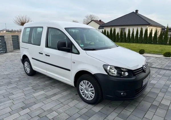 Volkswagen Caddy cena 36500 przebieg: 162400, rok produkcji 2015 z Rychwał małe 137